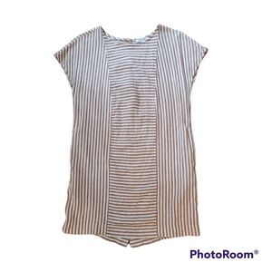 Madewell Linen Blend Mini Dress. Size S.